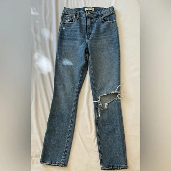 Abercrombie & Fitch Jeans, Size: 27/4S, Distressed - Picture 4 of 7